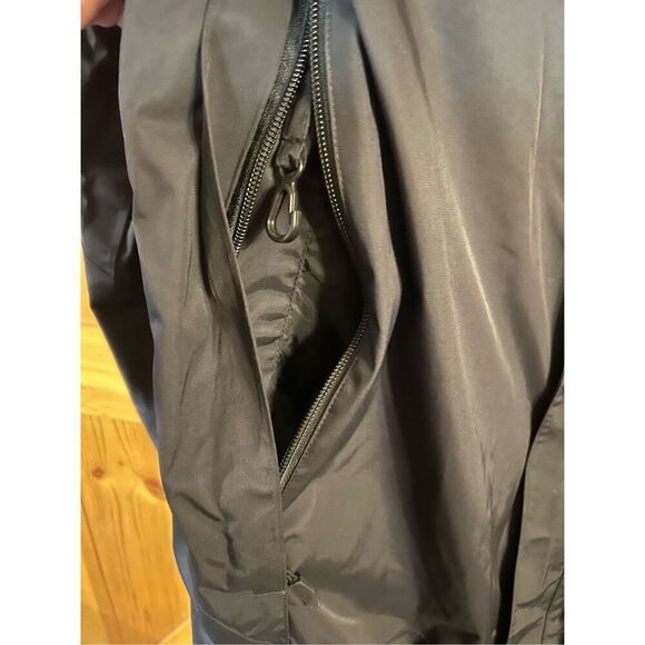 Columbia Interchangeable Waterproof Rain Jacket Black Mens Size XL (8357) - Picture 4 of 12